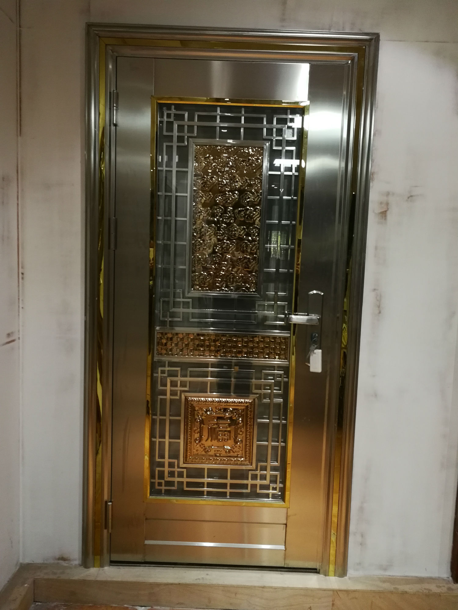 不锈钢防火门安装